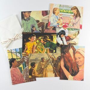 The American Girls Collection from Hallmark Post Cards Envelopes 2003